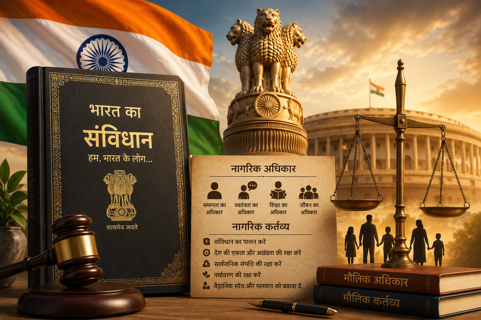 भारत का संविधान और नागरिक अधिकार
